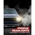 thumbnail image 7 of Torchbeam Headlight Assembly for 2006-2008 F150, 2004 F150, 2006 Mark LT, Compatible with Front Headlight Housing Amber Reflector Clear Lens Passenger & Driver side, 7 of 7