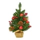 thumbnail image 3 of Árbol de Navidad artificial con luces, mini árbol de Navidad de escritorio, árbol de Navidad 15cm x 15cm x 45cm, 3 of 8