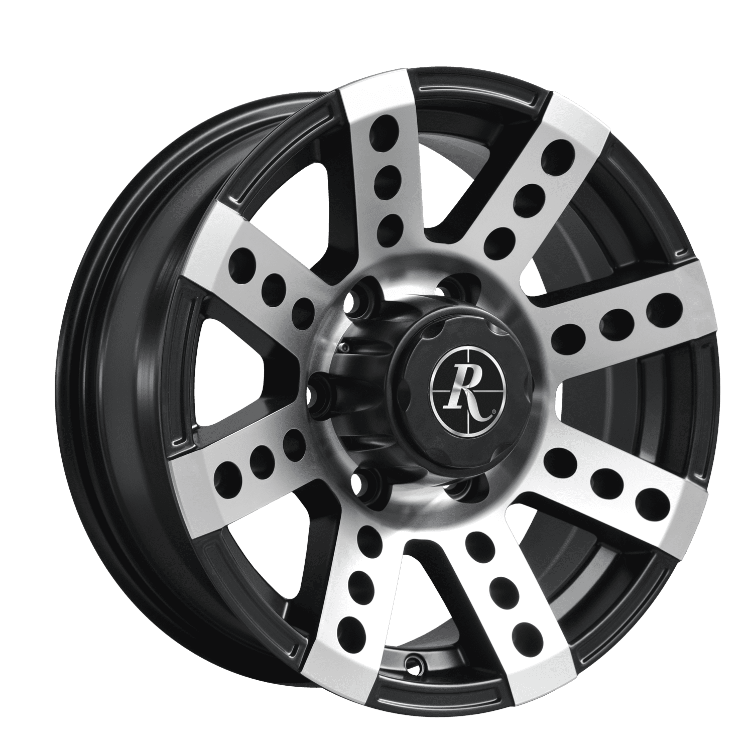 15 Inch 6 X 5 5 Wheel Rim Remington Off Road Buckshot 15x6 0mm Black Walmart Com Walmart Com