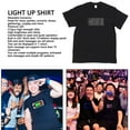 thumbnail image 4 of Camiseta LED, Programable, Camiseta Con Luz RGB, 512 Piezas LED, Tablero de Pantalla 16x32, Aplicacia Detectado, /iOS, Batería Recargable, para Fiestas Asombra el Coslay, 4 of 7