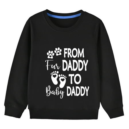 

Midsumdr Long Sleeve Sweatshirts for Toddler Kids 2024 Fashion Cute Solid Color Valentine s Day Love Heart Printed Tops Soft Comfortable Sweatshirs for Boys Girls