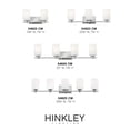 thumbnail image 2 of Hinkley Lighting - Karlie - 4 Light Bath Vanity in Transitional Style - 32, 2 of 13