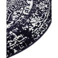 thumbnail image 4 of Unique Loom Richmond Collection Area Rug - Medallion (3' 3" Round Navy Blue/Ivory), 4 of 6