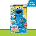 thumbnail image 2 of E1961 Ses Feed Me Cookie Plush Monster Figurine, Blue, 13", 2 of 7