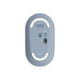 thumbnail image 4 of Logitech Pebble M350 - Souris - Optique - 3 Boutons - Sans Fil - Bluetooth, 2,4 GHz - Récepteur Sans Fil USB - Bleu Gris, 4 of 10