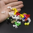 thumbnail image 5 of Universal Auto Door Lock Rod Clip Driver Side Handle Retainer fits 3mm 4mm Hole Plastic Rivet Fasteners Retainers Car Wire Clip, 5 of 5