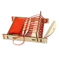 thumbnail image 4 of Telar de bricolaje Máquina de tejer Telar de tejer Juguete creativo Operaciones fáciles Tejido a mano Juguete educativo Juguete para Hugo juguetes de telar, 4 of 9