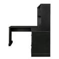 thumbnail image 4 of Royard Oaktree L Shaped Computer Desk with Hutch Reversible Home Office Desk w/Drawers and Bookshelf, 4 of 7