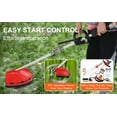 thumbnail image 4 of WETS 5 in 1 Multi Functional Trimming Tools, 52cc 2 Stroke Gas Hedge Trimmer, Weed Eater Gas String Trimmer, Brush Cutter, Edger, Pole Saw Chainsaw Pruner with Extension Pole, Cordless String Trimmer, 4 of 8