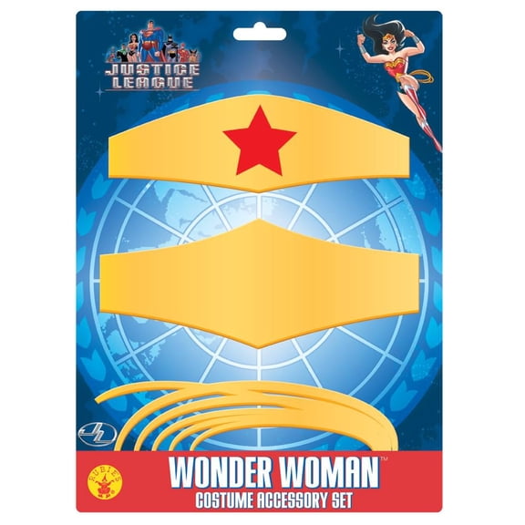 Ruby Slipper Sales Co., LLC (Rubies) Wonder Woman Costume Accessory Set One Size Unisex