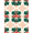 Coral Pink Ivory Green, Pattern 13, variant on ODIKA 8'x10' Washable Area Rug Durable, Non-Slip Welcome Motif With Boho Floral And Botanical Accents Flamingo Tropical Refined for Living Room, Under Sectional, Family