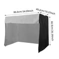 thumbnail image 3 of BotaniNest Outdoor Swing Cover – Shield For Patio Swing All Season Outdoor Cover For Porch Swing, 3 of 6