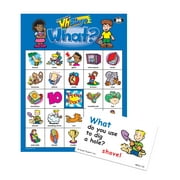 Super Duper Publications | Ask & Answer Wh Bingo Board Game | Comprehension, Verbal, and Communication Skills | Who, What, Where, When, and Why Questions | Educational Learning Materials for Chil