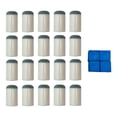 thumbnail image 4 of S SERENABLE 20 Pcs Embouts de Queue de Billard Professionnels pour Débutants Hommes Femmes 13 mm, 4 of 9
