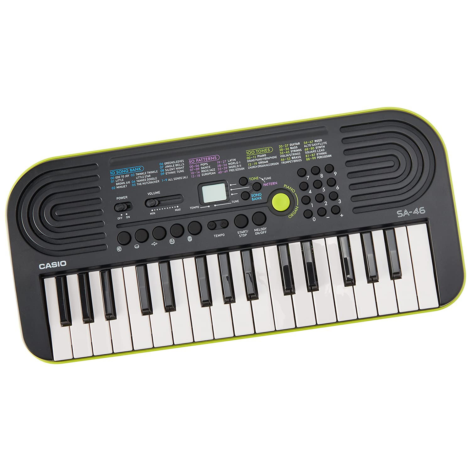 Casio Electric Piano Keyboard Music 44 Mini Keys Organ Percussion Small Digital 