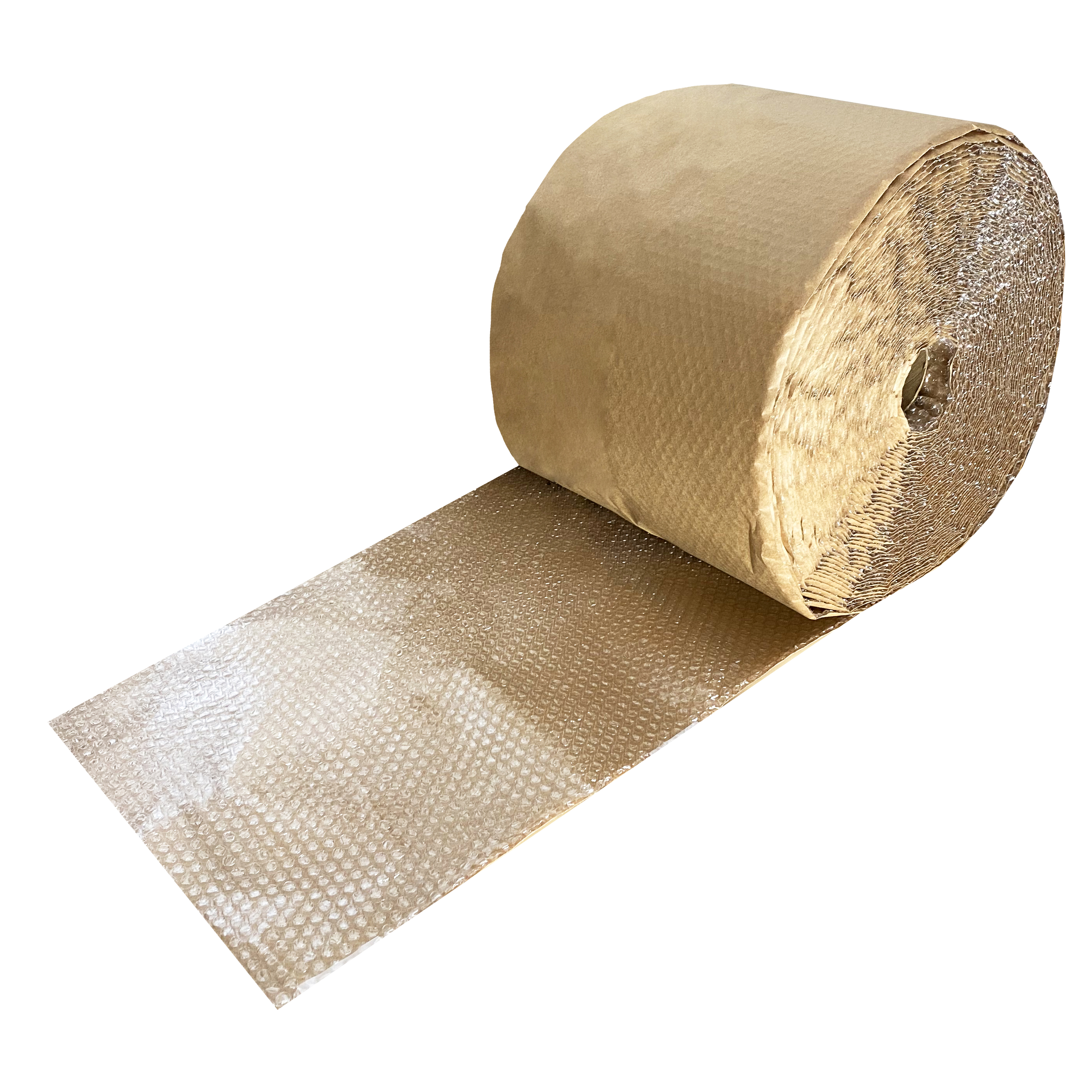 ABM Direct Kraft Bubble 125' x 12" Wide 3/16" Wrap