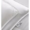 thumbnail image 3 of Chezmoi Collection All Season Down Alternative Comforter - Box Stitch Quilted Duvet Insert with Corner Tabs (King, White), 3 of 4
