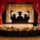 thumbnail image 4 of Pancarta de decoraciones para la fiesta de graduación – Cinta negra de 2 metros con gorra doctoral, guirnalda colgante de plástico para la fiesta de graduación, aula, fondo fotográfico, 4 of 6