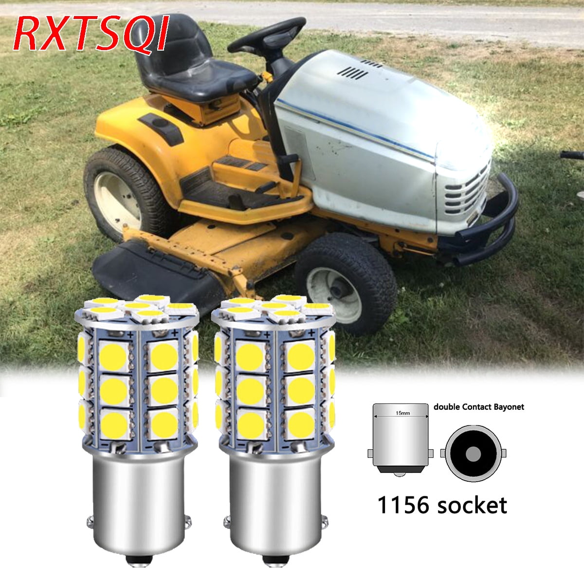 2 SUPER LED light bulbs for Cub Cadet GT 2521 2523 lawn mower bulb 925