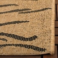 thumbnail image 3 of Safavieh Courtyard Aidan Animal Indoor/Outdoor Area Rug, Gold/Natural, 5'3" x 7'7", 3 of 8