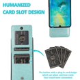 thumbnail image 4 of Funda de piel sintética estilo empresarial para Huawei Mate 20 con tarjetero, función billetera, función de soporte vertical, protección contra caídas, duradera., 4 of 5
