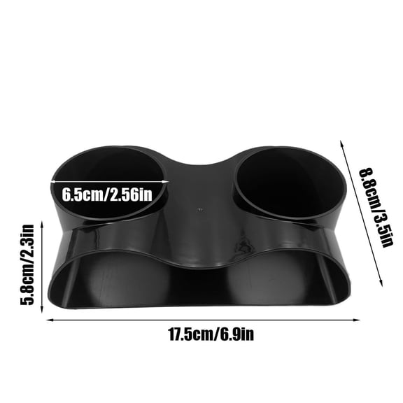 Aquarium Caves and Hides for Fish Plastic Underground Tunnel with Two Holes, Abs Hideout for Catfish, Reptiles, Amphibians, 17.5x8.8x5.8cm