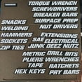 thumbnail image 6 of Tool Box Magnetic Labels for Metal Tool Boxes - Durable, Beginner Friendly, Magnetic Tape Included, 6 of 6