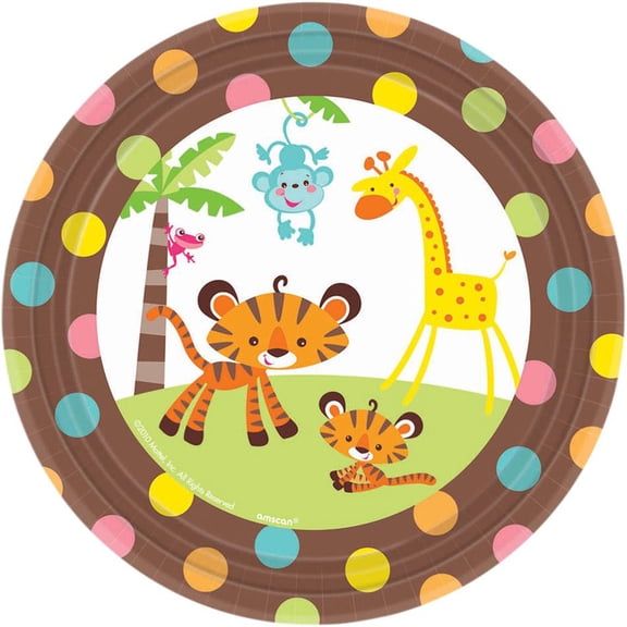 Fisher Price Baby Shower Dessert Plates (8 Count)