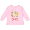 thumbnail image 3 of Inktastic One Silly Goose Cute Animal Design Boys or Girls Long Sleeve Toddler T-Shirt, 3 of 5