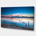 thumbnail image 2 of Bright Blue Sky and Blue Waters - Seashore Canvas Art Print, 2 of 4