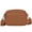 Brown, variant on Small Crossbody Bags For Women PU Leather Trendy Shoulder Handbags Large Capacity Triple Zip Clutch Wallet Casual Camera Phone Purse with Adjustable Wide Guitar Strap