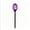 Purple_B, variant on Halloween Pumpkin Solar Torch Pathway Light, Flickering Flame Effect Solar Powered Ground Stake Lamp, 49cm Waterproof Outdoor Pumpkin Cutout Stake Light for Yard Lawn Garden Halloween Decor