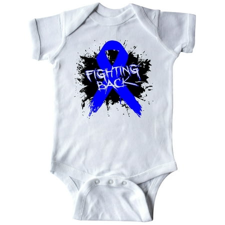 

Inktastic Colon Cancer Fighting Back Gift Baby Boy or Baby Girl Bodysuit