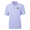 thumbnail image 2 of Men's Cutter & Buck Blue Durham Bulls Virtue Eco Pique Botanical Print Recycled Polo, 2 of 3