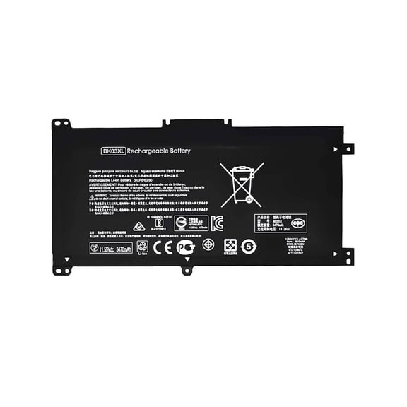 P Premium Power Products Laptop Battery Replaces HP BK03XL, 916366-421, 916366-541, 916811-855, 916812-855, BK03041XL, HP HSTNN-LB7S, HSTNN-UB7G, TPN-W125 for HP Pavilion X360 14-ba000 Series