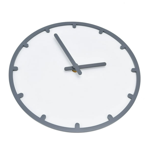 Round Clock, Wall Clock Density Board Mute For Shop For Cafe For Home For Bar