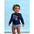 thumbnail image 4 of Gerber Baby & Toddler Girl Rashguard & Swim Bottoms Set with UPF 50+, 2-Piece, (0/3M - 5T), 4 of 11