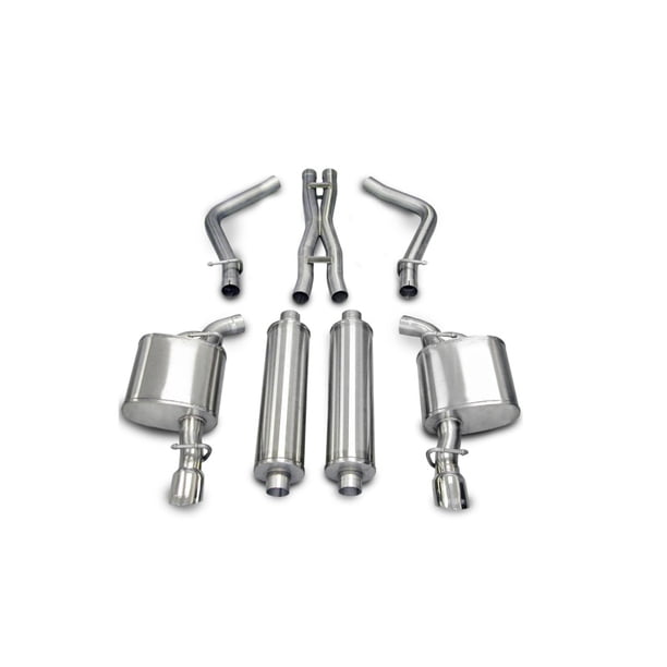 Corsa 0510 Dodge Charger No Towing Hitch R/T 5.7L V8 Polished Xtreme