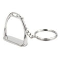 thumbnail image 2 of 1Pcs Simple Elegant Design Western Stirrup Keychain Key Ring Hanger Tool For Men Women Bag Decoration Equestrian Equine Horse Theme, 2 of 5