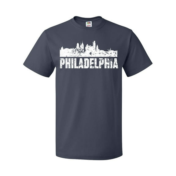 Inktastic Philadelphia Skyline Grunge T-Shirt