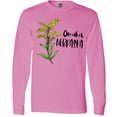 thumbnail image 3 of Inktastic Omaha, Nebraska Goldenrod Flower Long Sleeve T-Shirt, 3 of 5