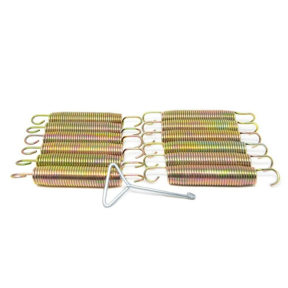 SKYWALKER TRAMPOLINES Set of 12 - 7.5 IN Trampoline Springs, 1.25 IN Diameter, Replacement Outdoor Trampoline Springs with Spring Puller Included