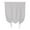 White, variant on Clearance Items! DomFun Curtain for Bathroom Kitchen Adjustable Balloon Roman Curtains for Small Window Room Darkening Shades Drapes Panel Rod Pocket Purple