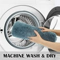 thumbnail image 6 of Bath Rug for Bathroom Non Slip Bathroom Mat (20 x 32, Slate) Water Absorbent Soft Microfiber Shaggy Bathroom Rug Machine Washable Bath Mat for Bathroom Thick Plush Shower Mat, 6 of 6