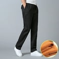 thumbnail image 5 of Hwmodou Men Pants Workout Mens Fashion Casual Loose Cotton Plus Size Pocket Lace Up Furnished To Keep Warm Pants Overall Sports Casual Clothes For Man, 5 of 7