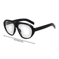 thumbnail image 2 of Trendy Oversized Aviator Sunglasses for Women Men Big Retro Round Sun Glasses 70s Vintage Shades, 2 of 7