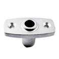 thumbnail image 1 of Dalazy Rowlock Socket Silver Line Oarlock Sockets Flush Mount Rowboat Kayak Canoe Sailboats Hardware Accessories Parts, 1 of 6
