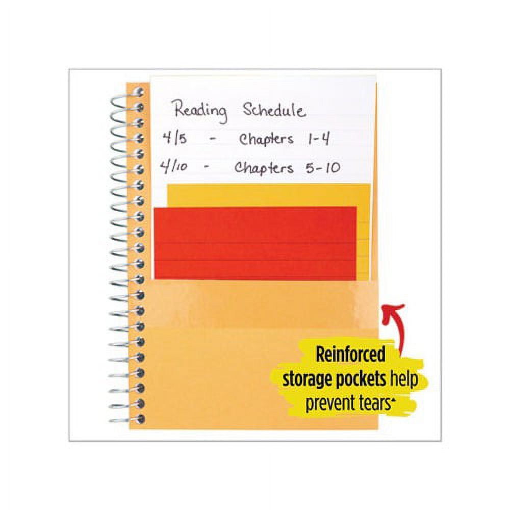 Wirebound Notebook 1 Subject, Medium/College Rule, Green Cover, 11 x 8.5, 100 Sheets
