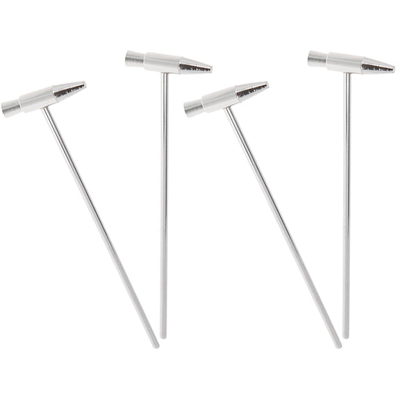 LOLIPPYY Set of 4 Small Iron Tuning Hammers for Jewelry Maintenance and Watch Repair Tasks