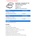 thumbnail image 2 of Multi Rib Belt - Compatible with 1998 - 2003 Mercedes-Benz ML320 1999 2000 2001 2002, 2 of 2